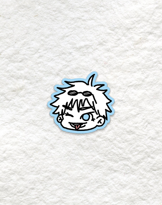 chibi gojo sticker